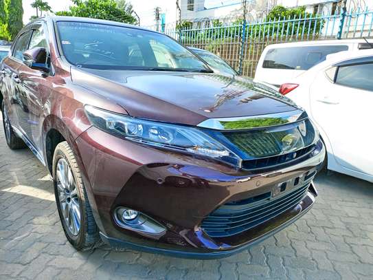 Toyota harrier maroon 2016 image 6
