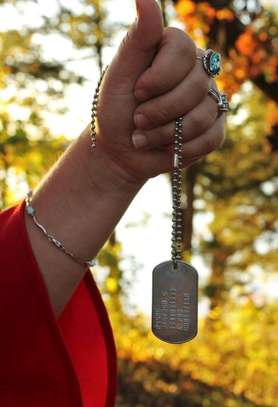 Millitary Personalised Stainless Steel Dog Tags
Ksh.630 image 2