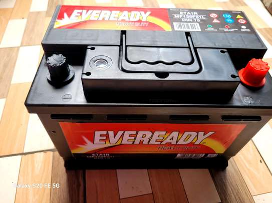Eveready din 75 car battery maintenance free image 1