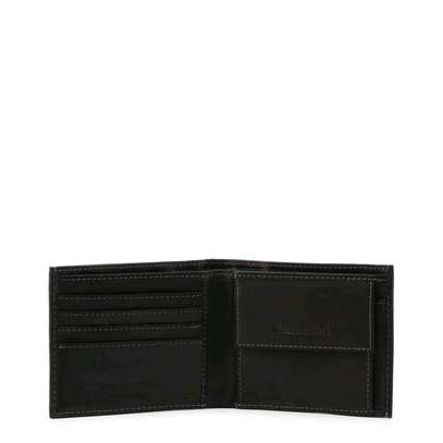 Black leather wallets image 2