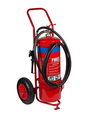 DCP AND FOAM TROLLEY FIRE EXTINGUISHER FOR SALE image 1