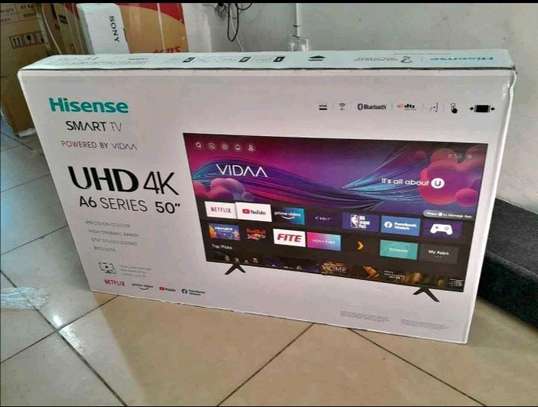 50 Hisense smart UHD 4K Frameless Television image 1
