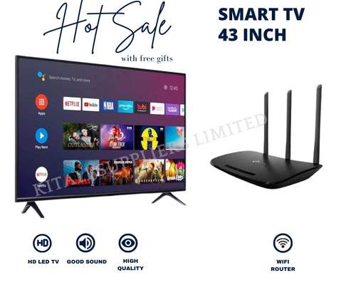 Vitron 43inch Smart TV With Free WIFI Router image 1