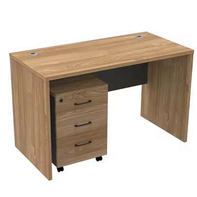 Office Desk; Spacious Elite Study desk with Moveable Cabinet image 5
