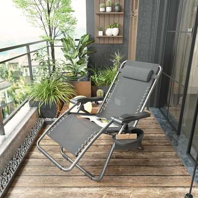 Home Chair: Recliner Outdoor Camping Chair image 1