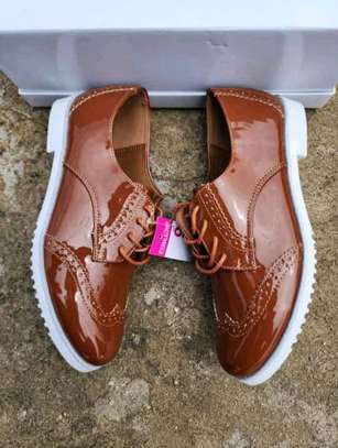 Ladies classic Brogues shoes image 2