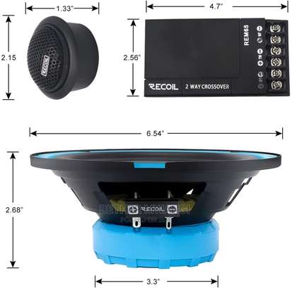 RECOIL 6.5-Inch Car Audio Component Speaker System image 2