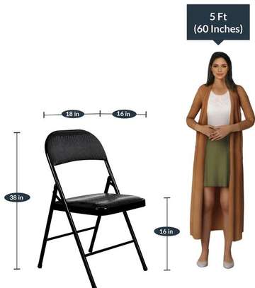 OFFICE CHAIR : Foldable Conference Office Chair image 6