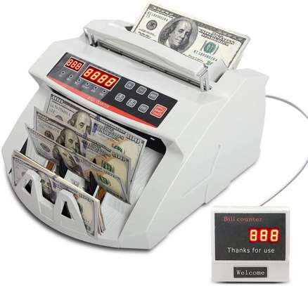 Money Counter With Built-in Counterfeit Detection UV/MG 2108 image 1