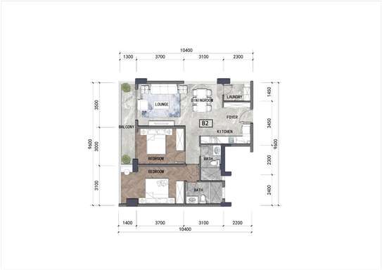 2 Bed Apartment with En Suite at Riara Road image 5