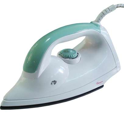 RAMTONS WHITE AND GREEN DRY IRON - RM/202 image 1