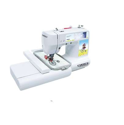 Domestic computerized embroidery machine for home use image 1