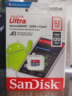 Sandisk Micro 32gb memory card ultra high speed, c10 image 3