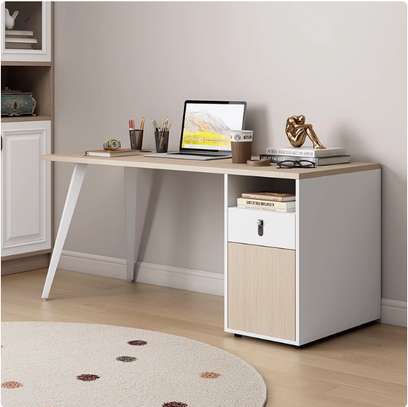 1.2m Imported Office Desk with Built-In Storage image 1