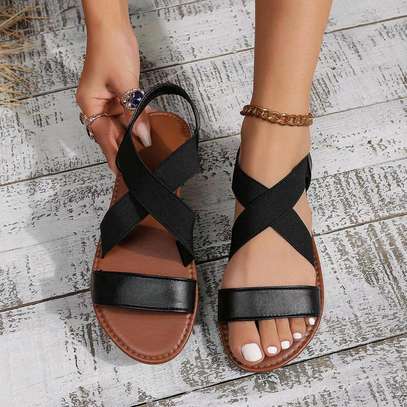 Women leather sandals image 2