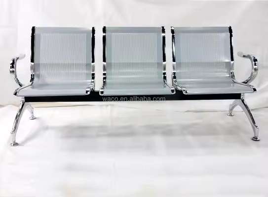 Steel 3-Seater Metallic Bench image 3