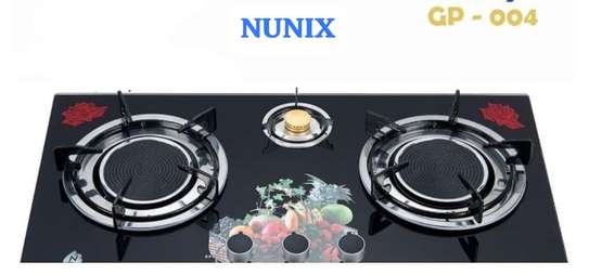 Nunix 3 Burner - Glass Top image 2