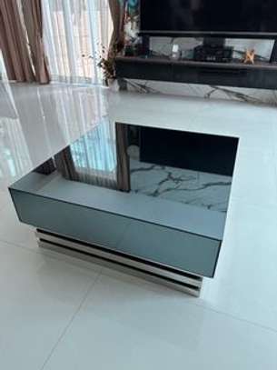 'Floating ' Coffee table (glass top) image 1
