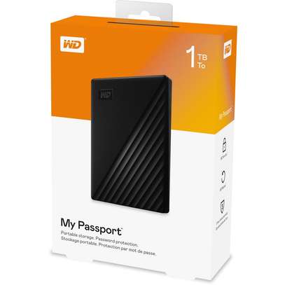 WD – 1TB – My Passport – Portable External Hard Drive image 1