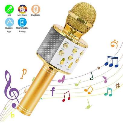 Bluetooth Karaoke Microphone Mic USB image 1