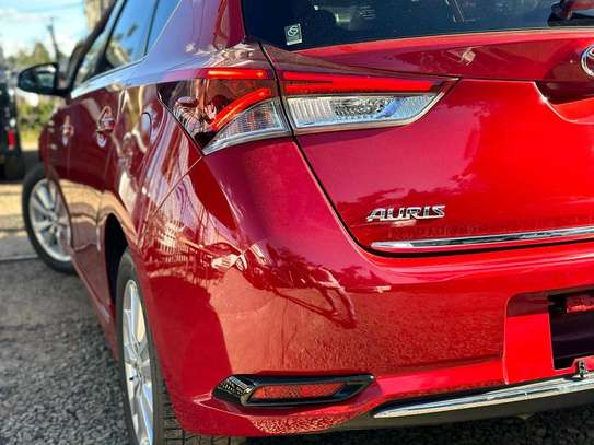 Toyota Auris Red color 2016 model New shape image 6