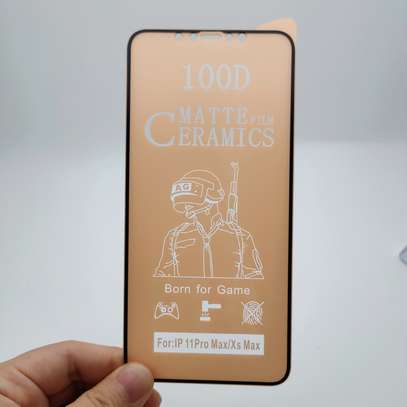 Ceramic 5D Full Glue Glass Protector Flexible Anti-Break,Anti-Fingerprint for iPhone 11 Pro image 1