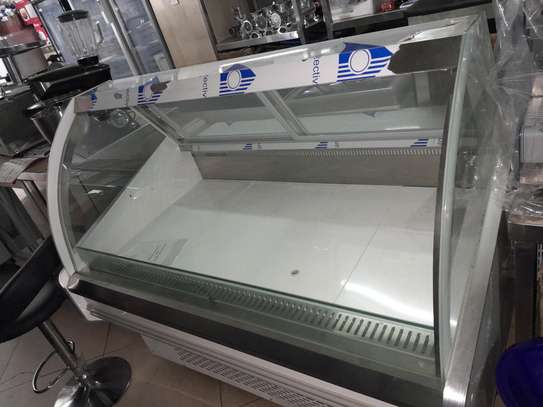 Imported meat display counter image 1
