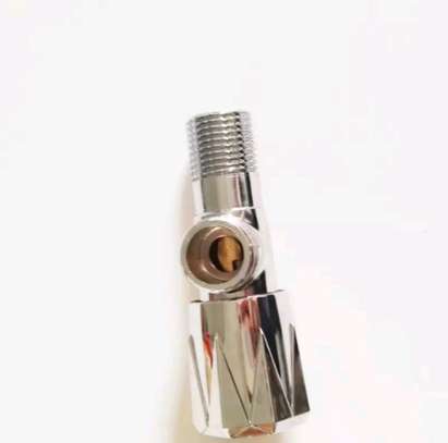 Brass Plated Chrome Angle Valve for Kitchen Toilet Bathroom image 3