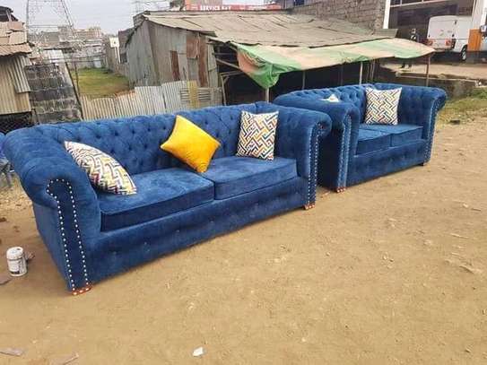 5 seater Chester sofa set image 1