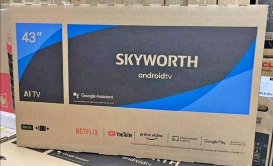43 Skyworth Frameless +Free wall mount image 1