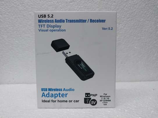 Bluetooth 5.0 Transmitter Receiver 2 in 1 USB Portable Adptr image 2