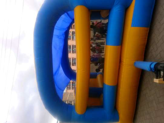 Bouncing castle and trampoline for Hire image 1