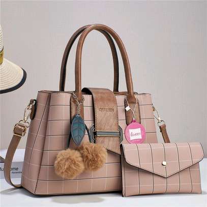 Classy fashionable handbags 2 in 1 image 2