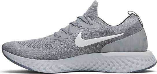 The Nike Epic React Flyknit Grey image 4