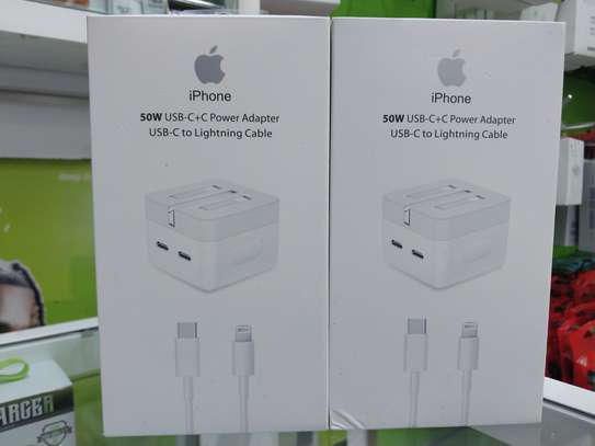 Apple IPhone 11,12,13,14,USB-C Type-C Fast Charger 50 Watts image 2