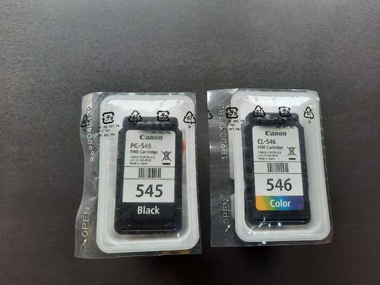 Canon CL-545 and CL-546 Ink Cartridges For PIXMA Printer image 1