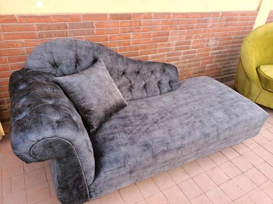 Latest grey simple sofa bed design image 2