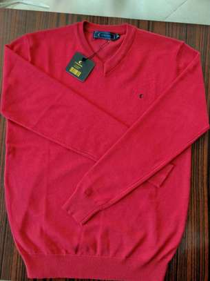 Red designer quality Sweater image 1