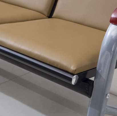 Office Sofa; Cozy Soft Stitched Lounge Sofa image 2