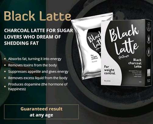 Black Latte is a powerful fat burning image 1