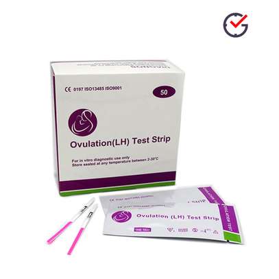 Ovulation Test (50 Strips) Plus 5 FREE Pregnancy Test Strip image 1