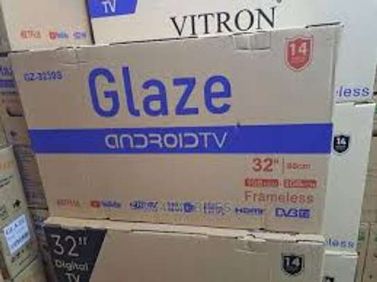 GLAZE 32 INCH SMART FRAMELESS ANDROID TV NEW image 3