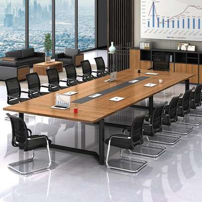 Office Tables: 12 To 14 Seater Boardroom Tables image 4