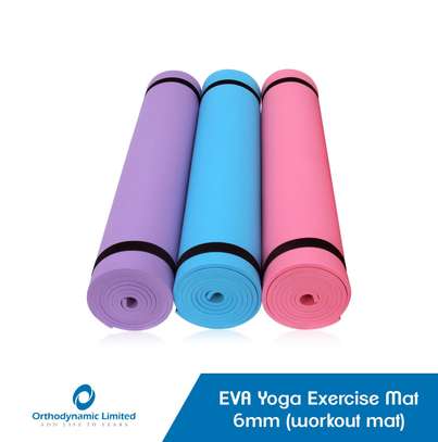 EVA Yoga Exercise Mat 6mm (Workout Mat) image 1