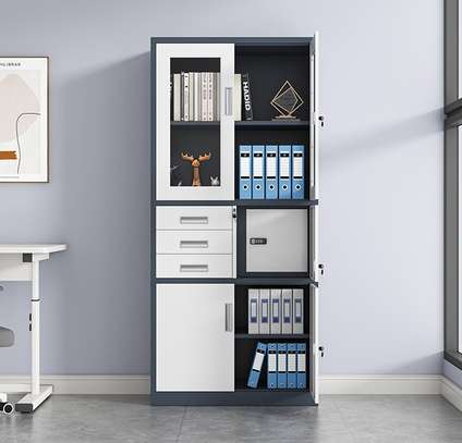 Office Storage Cupboard with Drawer & Safe Box image 3