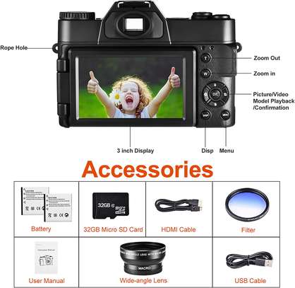 4K Digital Vlogging Camera Camcorder, Oiexi image 1