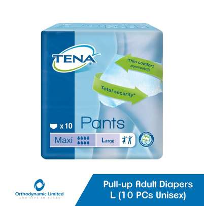Tena Slip Plus Diapers-Large Pack of 10 (Unisex, wrap around) image 5