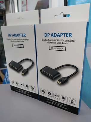 DisplayPort to VGA/HDMI All-in-One Converter Adapter image 2