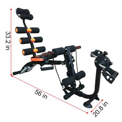 Abdominal Exercise Trainer Machine Core Abs Exerciser Bench Home Fitness Workout image 1