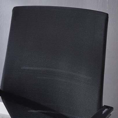 Office Chair: Strong Mesh Metallic Chair image 3